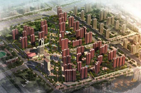 航天城鸟瞰图