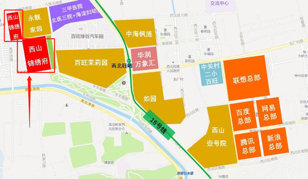 项目位置示意图