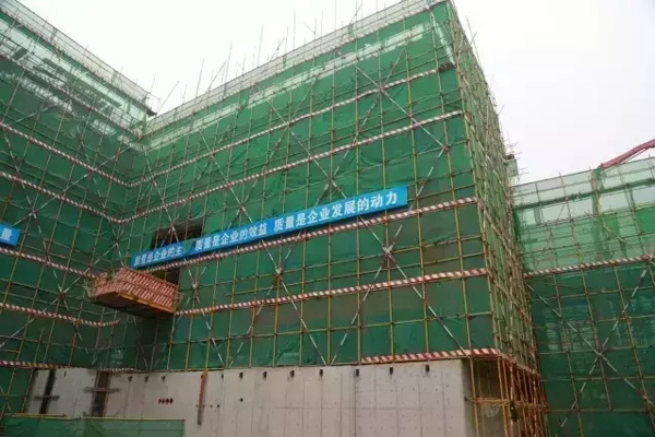北师大沙河新校区G区施工现场
