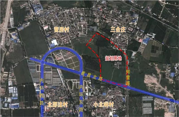 项目位置示意图
