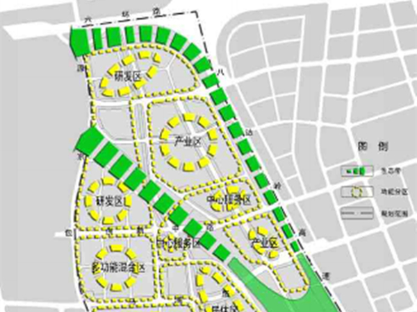 北京市昌平区创新基地局部规划图