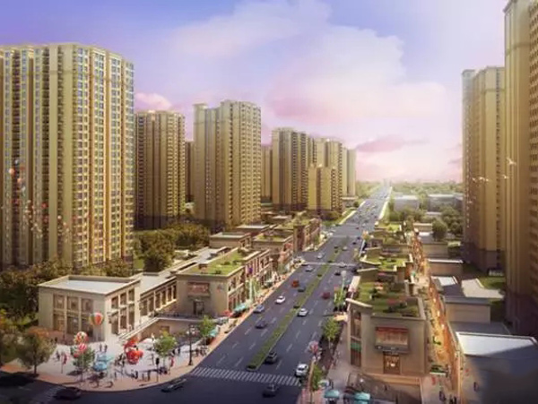 北京恒大城效果图