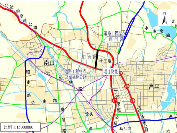 工程位置示意图