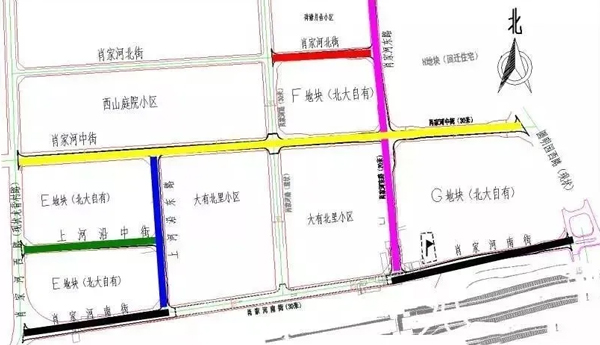 肖家河地区周边道路及市政配套工程