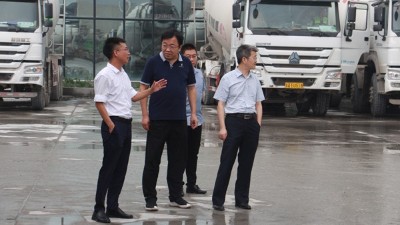 成达睿信创始人冯晨晖老师莅临太平洋搅拌站，深入交流行业未来发展！