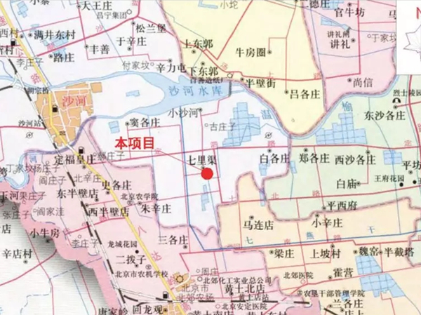 项目位置示意图